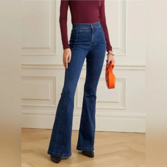 Veronica Beard Denim - SOLD     NWT Exaggerated Flare High Rise Sheridan Jeans